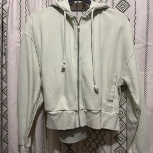 Levi's Green Zippered Hoodie